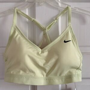 Nike Women's Pastel Green Indy Dri-Fit Sports Bra, size L, NWT.